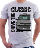 Drive The Classic Chevrolet Astro 2 Starcraft Late Model. T-shirt in White Colour