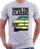 Drive The Classic Chevrolet Corvair 2nd Gen 1965. T-shirt in White Color