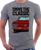 Drive The Classic Chevrolet Corvair 1st Gen 1961. T-shirt in Heather Grey Color