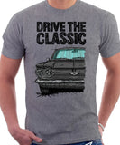 Drive The Classic Chevrolet Corvair 1st Gen 1961. T-shirt in Heather Grey Color