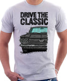 Drive The Classic Chevrolet Corvair 1st Gen 1961. T-shirt in White Color