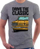 Drive The Classic Chevrolet Corvair 1st Gen 1962. T-shirt in Heather Grey Color