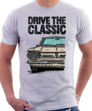 Drive The Classic Chevrolet Corvair 1st Gen 1962. T-shirt in White Color