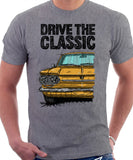 Drive The Classic Chevrolet Corvair 1st Gen 1963. T-shirt in Heather Grey Color