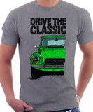 Drive The Classic Citroen Dyane Late Model. T-shirt in Heather Grey Colour