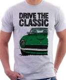 Drive The Classic Datsun 240Z/260Z. T-shirt in White Colour