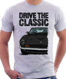 Drive The Classic Datsun 260Z/280Z. T-shirt in White Colour