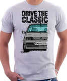 Drive The Classic Fiat Cinquecento Sporting. T-shirt in White Colour