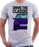 Drive The Classic Fiat Cinquecento Sporting. T-shirt in White Colour