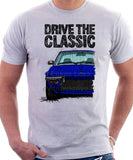 Drive The Classic Fiat X1/9 Early Model. T-shirt in White Colour