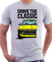 Drive The Classic Fiat X1/9 US Model. T-shirt in White Colour