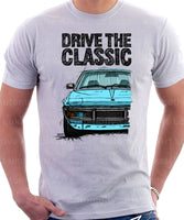 Drive The Classic Fiat X1/9 US Model. T-shirt in White Colour