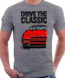 Drive The Classic Ford Probe 1.  Front Version 1. T-shirt in Heather Grey Colour