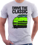 Drive The Classic Ford Probe 1.  Front Version 1. T-shirt in White Colour