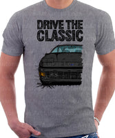 Drive The Classic Ford Probe 1.  Front Version 2. T-shirt in Heather Grey Colour