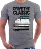 Drive The Classic Ford Probe 1.  Front Version 3. T-shirt in Heather Grey Colour