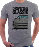 Drive The Classic Ford Probe 1.  Front Version 3. T-shirt in Heather Grey Colour