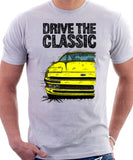 Drive The Classic Ford Probe 1.  Front Version 3. T-shirt in White Colour