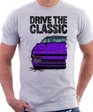 Drive The Classic Ford Probe 1.  Front Version 3. T-shirt in White Colour