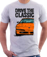 Drive The Classic Ford Probe 2. T-shirt in White Colour