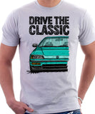 Drive The Classic Honda CRX Si 2nd Gen . T-shirt in White Color.