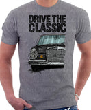 Drive The Classic Mercedes W108/109 Late Model Big Indicator. T-shirt in Heather Grey Colour