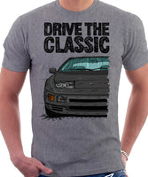 Drive The Classic Nissan 300ZX Z32 Early Model. T-shirt in Heather Grey Colour