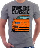 Drive The Classic Nissan 300ZX Z32 Late Model. T-shirt in Heather Grey Colour