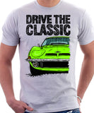 Drive The Classic Opel GT. T-shirt in White Colour