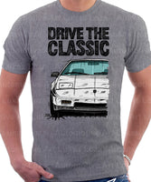 Drive The Classic Pontiac Fiero Aero Package. T-shirt in Heather Grey Colour