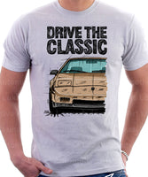 Drive The Classic Pontiac Fiero Aero Package. T-shirt in White Colour