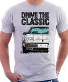 Drive The Classic Pontiac Fiero Early Model. T-shirt in White Colour