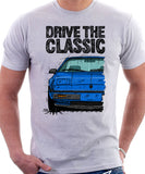 Drive The Classic Pontiac Fiero Early Model. T-shirt in White Colour