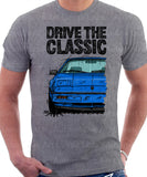 Drive The Classic Pontiac Fiero Late Model. T-shirt in Heather Grey Colour