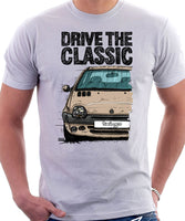 Drive The Classic Renault Twingo Late Halogen Model. T-shirt in White Color