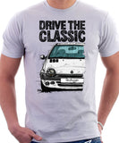 Drive The Classic Renault Twingo Late Halogen Model. T-shirt in White Color