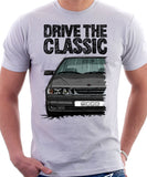 Drive The Classic Saab 9000 Aero. T-shirt in White Colour