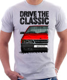 Drive The Classic Saab 9000 Early Model. T-shirt in White Colou