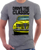 Drive The Classic Saab 96 1964 Model. T-shirt in Heather Grey Colour