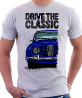 Drive The Classic Saab 96 1964 Model. T-shirt in White Colour