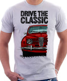 Drive The Classic Saab 96 1964 Model. T-shirt in White Colour