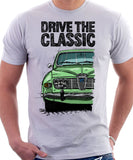 Drive The Classic Saab 96 1969 Model. T-shirt in White Colour