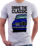 Drive The Classic Saab 96 1974 Model. T-shirt in White Colour