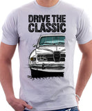 Drive The Classic Saab 96 1974 Model. T-shirt in White Colour