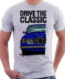 Drive The Classic Saab 96 1978 Model. T-shirt in White Colour