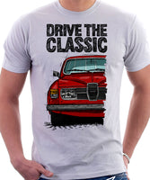 Drive The Classic Saab 96 1978 Model. T-shirt in White Colour