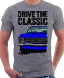 Drive The Classic Opel Ascona A. T-shirt in Heather Grey Colour