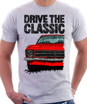 Drive The Classic Opel Ascona A. T-shirt in White Colour