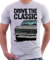 Drive The Classic Opel Ascona A. T-shirt in White Colour