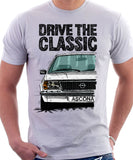 Drive The Classic Opel Ascona B Early Model. T-shirt in White Colour